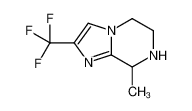 611240-70-1 structure, C8H10F3N3