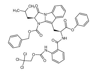 210702-46-8 structure, C41H37Cl3N4O8