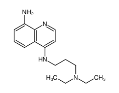 4,8-Quinolinediamine,N4-[3-(diethylamino)propyl]- 22849-77-0