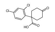 1-(2,4-Dichlorophenyl)-4-oxocyclohexanecarboxylic acid 1408058-11-6