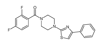 606087-69-8 structure, C20H17F2N3OS