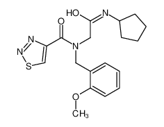 606115-92-8 structure, C18H22N4O3S