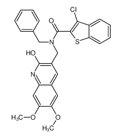 579459-75-9 structure, C28H23ClN2O4S