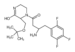 1222102-29-5 structure, C19H26F3N3O3