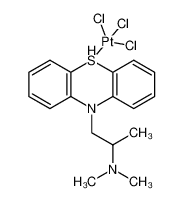 82489-47-2 (10-(2-(dimethylamino)propyl)-10H-5l<sup>4</sup>-phenothiazin-5-yl)platinum(IV) chloride