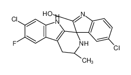 (1'R,3'S)-5,7'-二氯-6'-氟-2',3',4',9'-四氢-3'-甲基螺[3H-吲哚-3,1'-[1H]吡啶并[3,4-b]吲哚]-2(1H)-酮