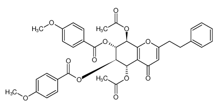 104901-13-5 structure, C37H34O12