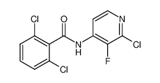 1365992-00-2 structure, C12H6Cl3FN2O