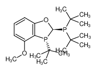 (2S,3R)-3-tert-butyl-2-(di-tert-butylphosphino)-4-methoxy-2,3-dihydrobenzo[d][1,3]oxaphosphole 1215081-28-9