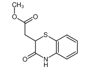 methyl 2-(3-oxo-4H-1,4-benzothiazin-2-yl)acetate 7556-63-0