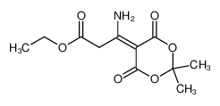 77570-27-5 ethyl 3-amino-3-(2,2-dimethyl-4,6-dioxo-1,3-dioxan-5-ylidene)propanoate