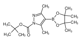 tert-butyl 3,5-dimethyl-4-(4,4,5,5-tetramethyl-1,3,2-dioxaborolan-2-yl)pyrazole-1-carboxylate 1073354-70-7