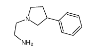 2-(3-phenylpyrrolidin-1-yl)ethanamine 33304-29-9