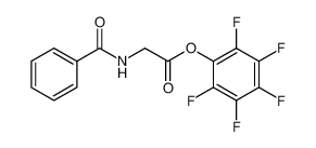 102741-63-9 Benzoylamino-acetic acid pentafluorophenyl ester