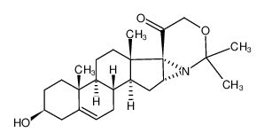 98149-21-4 16α,17α-21-acetonide of 16α,17α-epiminopregn-5-en-3β,21-diol-20-one