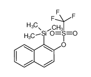 252054-88-9 structure, C14H15F3O3SSi