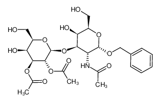 90823-52-2 benzyl 2-acetamido-2-deoxy-3-O-(2,3-di-O-acetyl-β-D-galactopyranosyl)-α-D-galactopyranoside