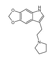 6585-99-5 7-(2-pyrrolidin-1-ylethyl)-5H-[1,3]dioxolo[4,5-f]indole