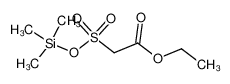 107716-49-4 ethyl 2-(((trimethylsilyl)oxy)sulfonyl)acetate