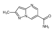 2-methylpyrazolo[1,5-a]pyrimidine-6-carboxylic acid amide