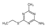 4-ethylsulfanyl-6-methyl-1,3,5-triazin-2-amine 57639-45-9