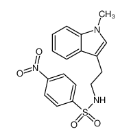 919787-23-8 N-[2-(1-methylindol-3-yl)ethyl]-4-nitrobenzenesulfonamide