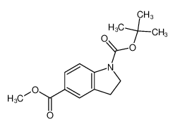 2,3-dihydro-indole-1,5-dicarboxylic acid 1-tert-butyl ester 5-methyl ester 272438-12-7