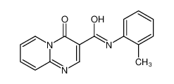 N-(2-methylphenyl)-4-oxopyrido[1,2-a]pyrimidine-3-carboxamide 172753-14-9