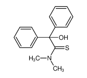 2-hydroxy-N,N-dimethyl-2,2-diphenylethanethioamide 52417-36-4