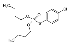 O,O-dibutyl S-(4-chlorophenyl) phosphorothioate 20362-94-1