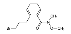 130250-65-6 2-(3-Bromo-propyl)-N-methoxy-N-methyl-benzamide