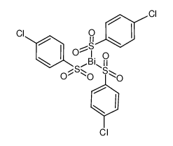 131836-81-2 structure, C18H12BiCl3O6S3