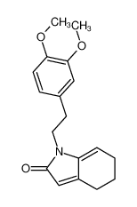 94997-16-7 1-[2-(3,4-dimethoxyphenyl)ethyl]-5,6-dihydro-4H-indol-2-one