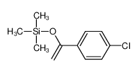 1-(4-chlorophenyl)ethenoxy-trimethylsilane 58518-76-6