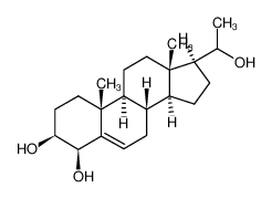 74996-87-5 spectrum, pregnene-(5)-triol-(3β,4β,20ξ)