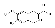 7-hydroxy-6-methoxy-1,2,3,4-tetrahydroisoquinoline-3-carboxylic acid 76824-93-6