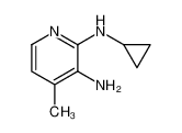 2-N-cyclopropyl-4-methylpyridine-2,3-diamine 284686-18-6