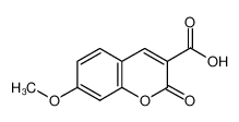 7-Methoxycoumarin-3-carboxylic acid 20300-59-8