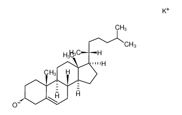 74133-03-2 structure, C27H45KO