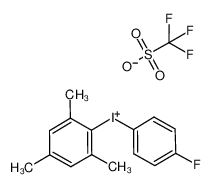 1146127-04-9 spectrum, 4-fluorophenyl(mesityl)iodonium trifluoromethanesulfonate