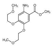 476168-17-9 2-氨基-4,5-双(2-甲氧基乙氧基)-苯甲酸甲酯