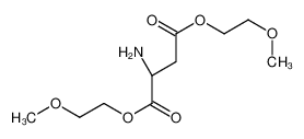 bis(2-methoxyethyl) (2S)-2-aminobutanedioate 86150-70-1