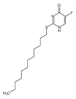 105885-57-2 structure, C16H27FN2OS