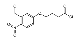 94193-37-0 4-(3-formyl-4-nitrophenoxy)butanoyl chloride