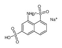 8-Aminonaphthalene-1,6-disulfonic acid 129-91-9