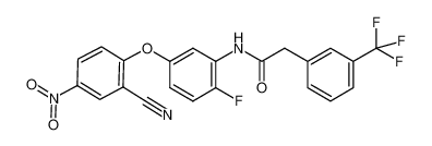 1228591-32-9 structure, C22H13F4N3O4