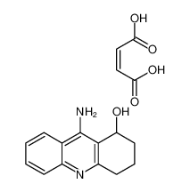 9-Amino-1,2,3,4-tetrahydroacridin-1-ol maleate 118909-22-1