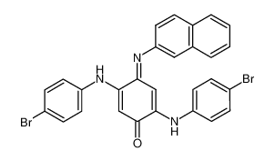 137679-39-1 structure, C28H19Br2N3O