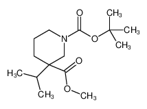 3-(1-甲基乙基)-1,3-哌啶二羧酸 1-(1,1-二甲基乙基) 3-甲酯