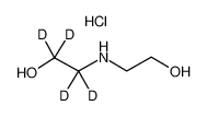 352431-07-3 structure, C4H8ClD4NO2